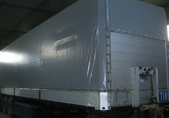 Тент-чулок Омск полуприцеп Тент мешок на полуприцеп